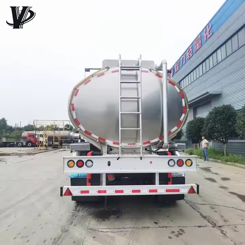 3 Axle Stainless Steel Fuel Trailer
