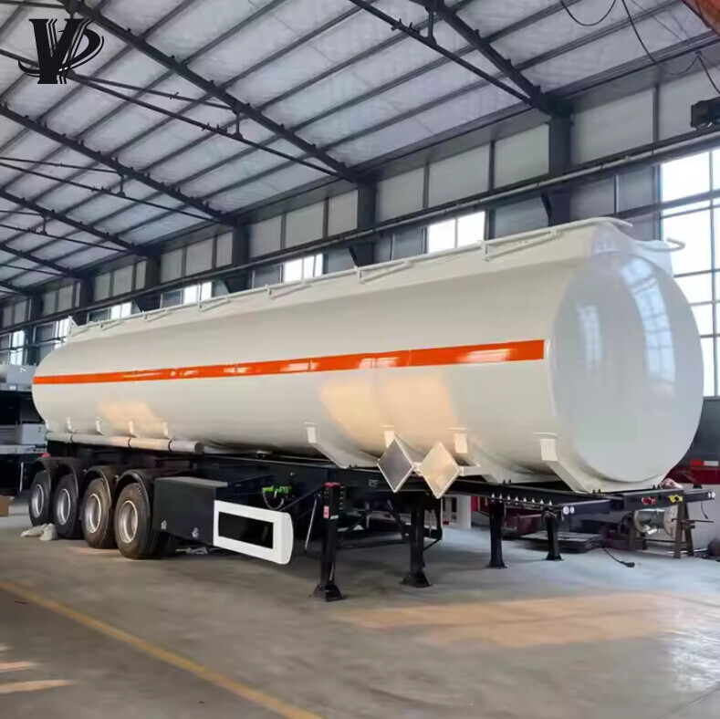 3-Axle Asphalt Transport Tanker Trailer with Heating System