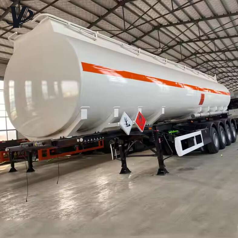 3-Axle Asphalt Transport Tanker Trailer with Heating System