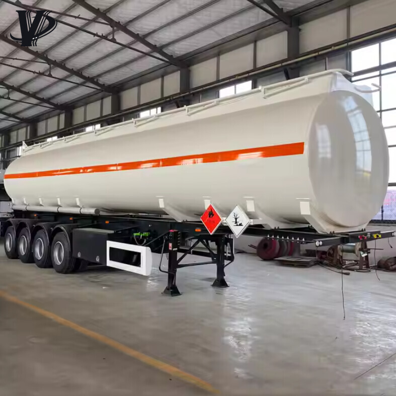 3-Axle Asphalt Transport Tanker Trailer with Heating System