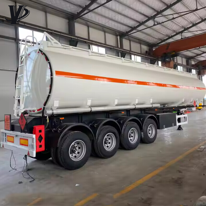 3-Axle Asphalt Transport Tanker Trailer with Heating System