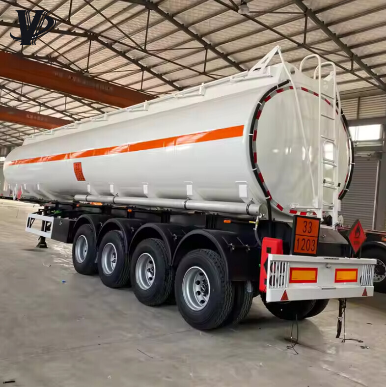 3-Axle Asphalt Transport Tanker Trailer with Heating System