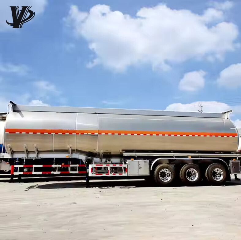 42cbm Aluminium Oil Tanker Trailer