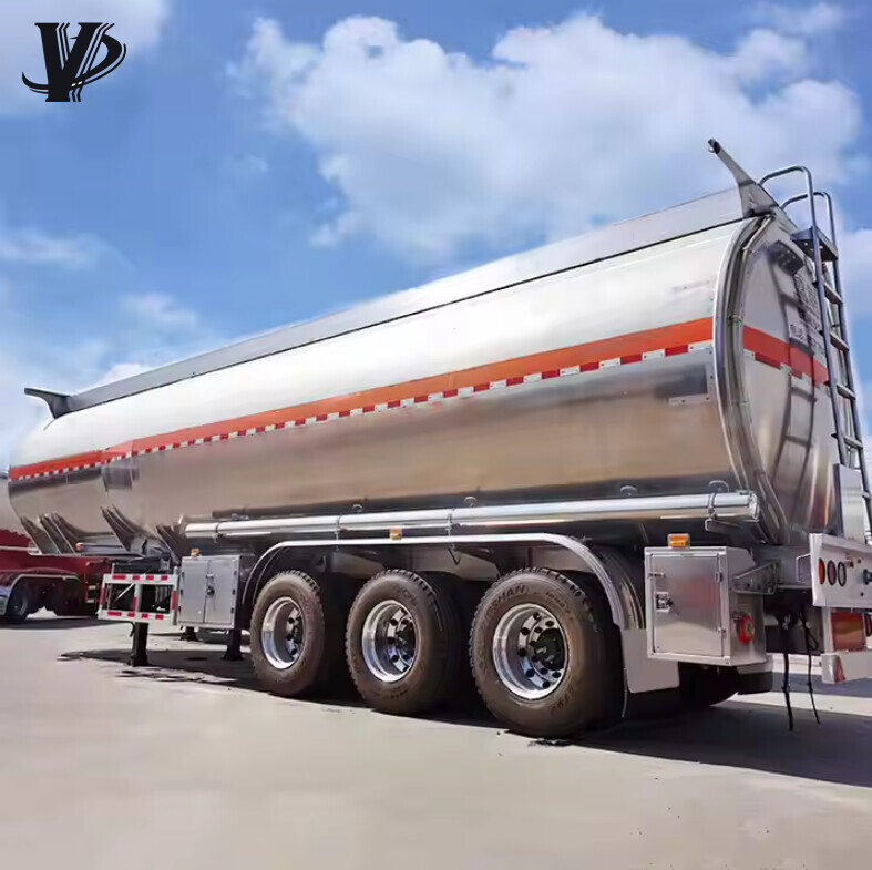 42cbm Aluminium Oil Tanker Trailer
