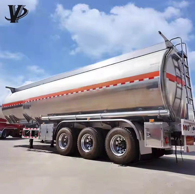 42cbm Aluminium Oil Tanker Trailer