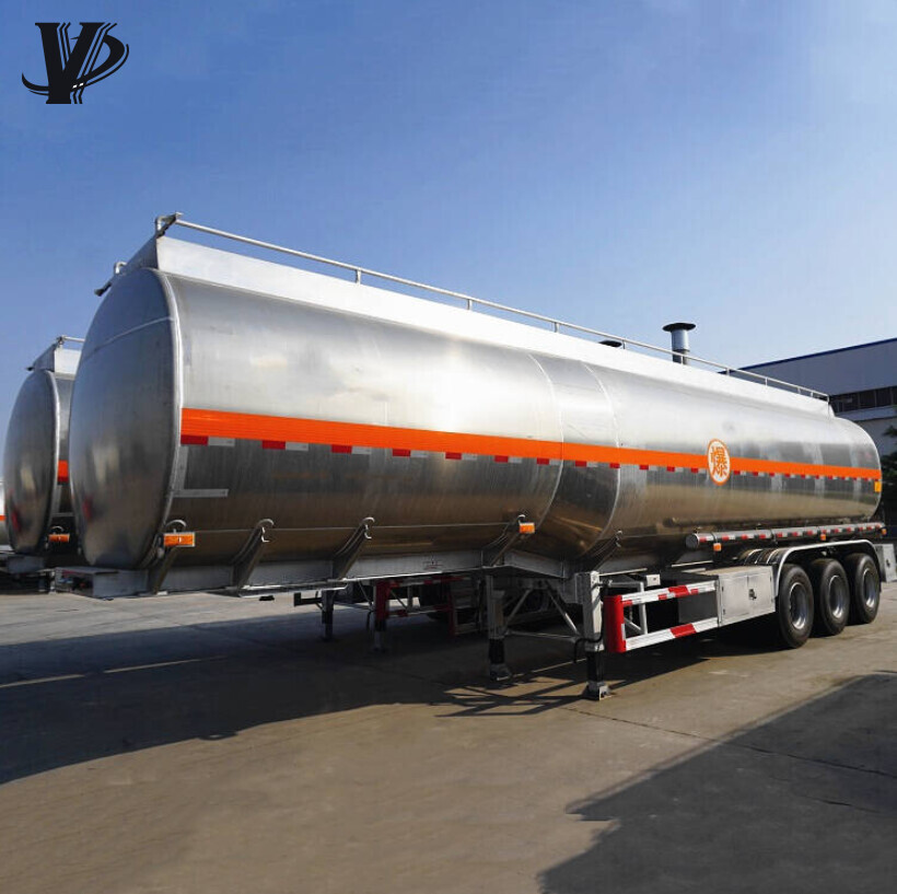 42cbm Aluminium Oil Tanker Trailer