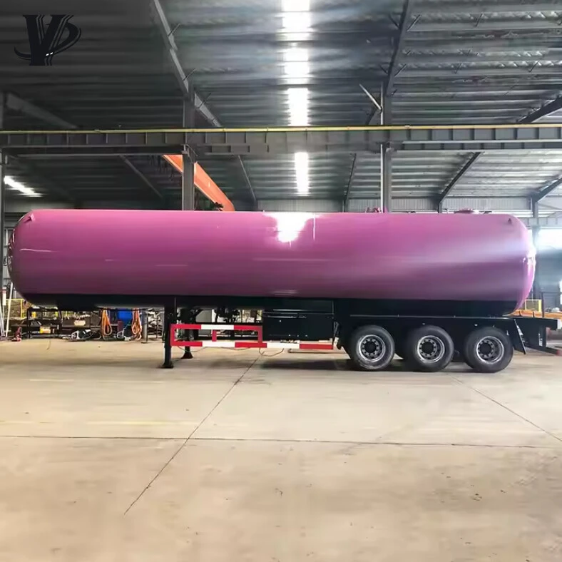 LPG Gas Tank Semi Trailer