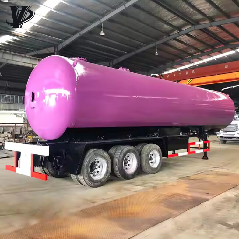 LPG Gas Tank Semi Trailer