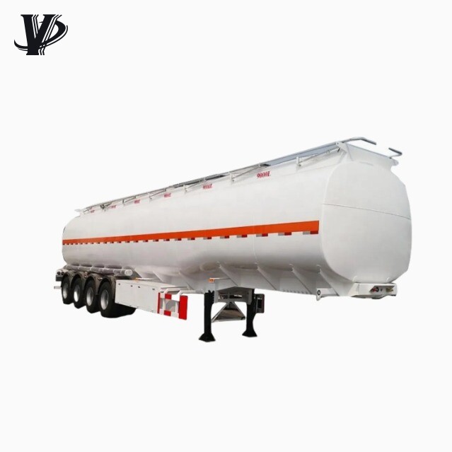 4 axles 60000liters oil tank fuel semi trailers