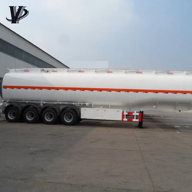 4 axles 60000liters oil tank fuel semi trailers