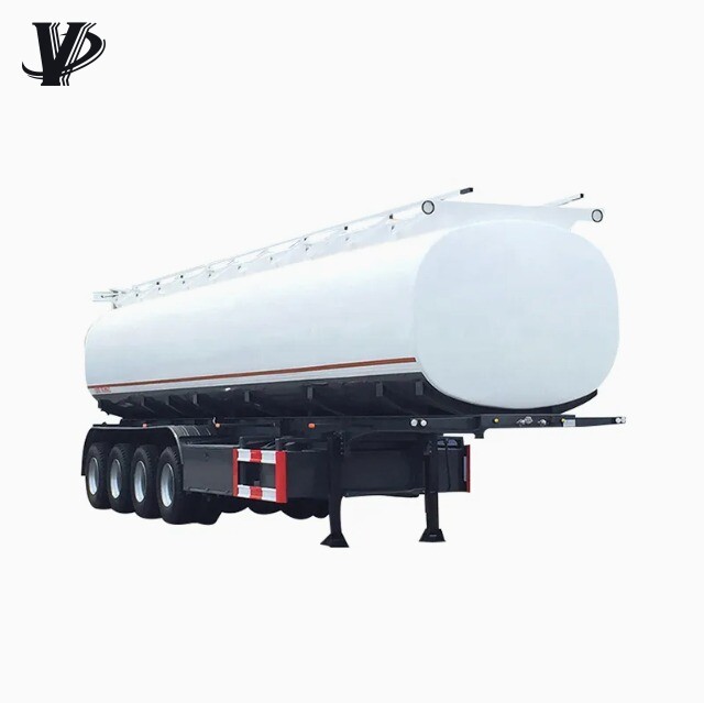 4 axles 54000liters oil tank fuel semi trailers