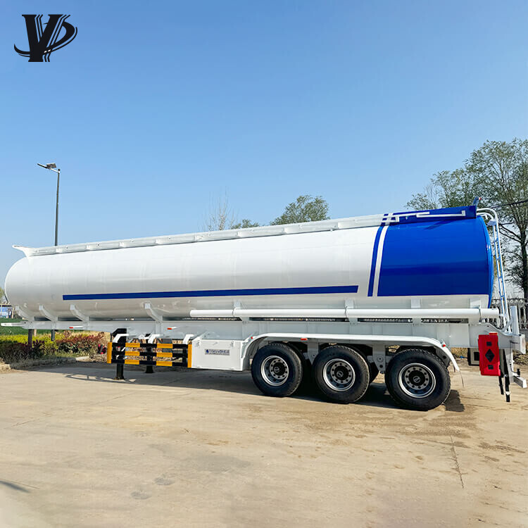 3 Axle 42000L Gasoline Tanker Trailer