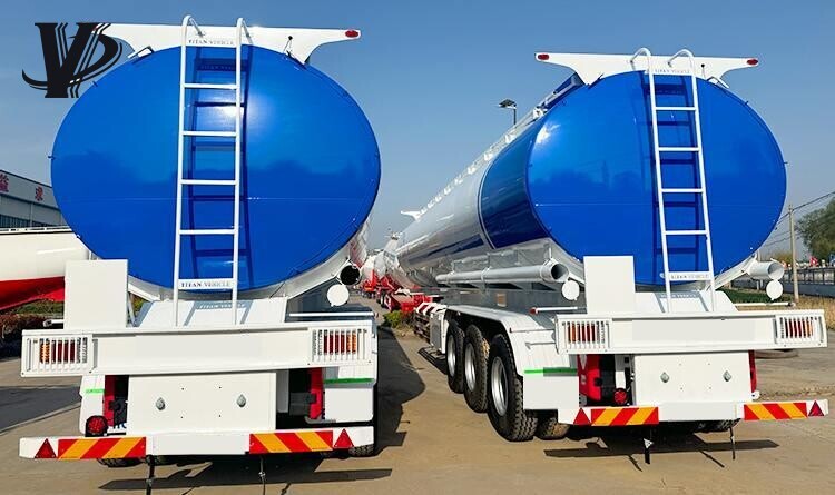3 Axle 42000L Gasoline Tanker Trailer