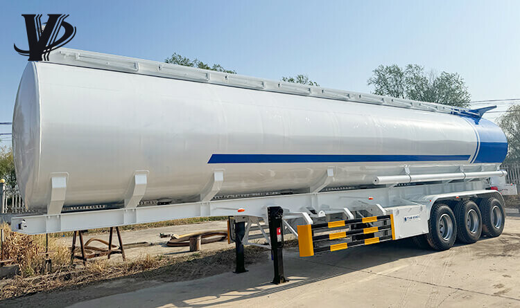 3 Axle 42000L Gasoline Tanker Trailer