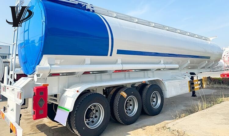 3 Axle 42000L Gasoline Tanker Trailer