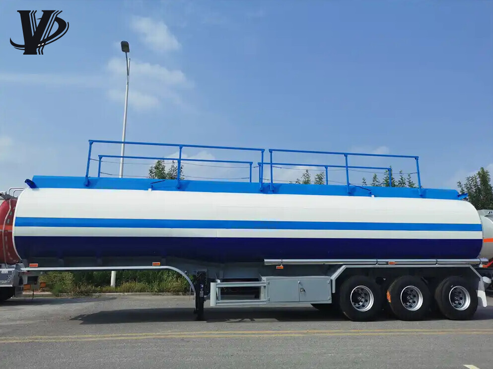 3 axle 40000l tanks fuel tanker trailer