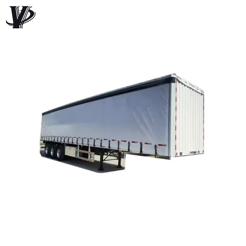 50 Ton 3 Axle Curtain Side Semi Trailer