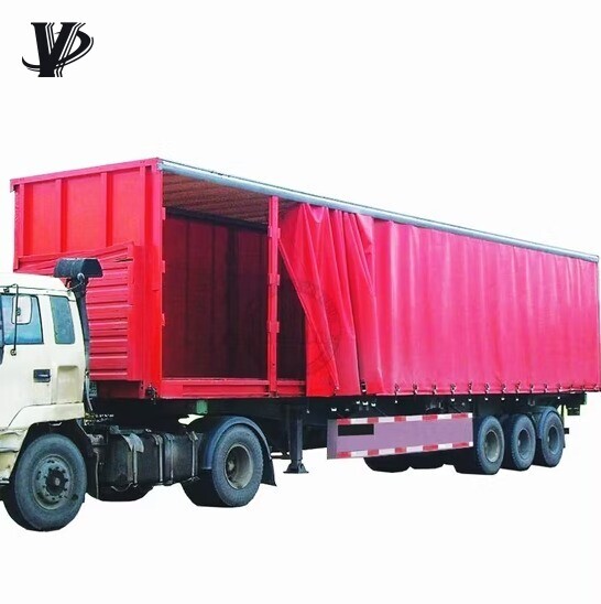 50 Ton 3 Axle Curtain Side Semi Trailer