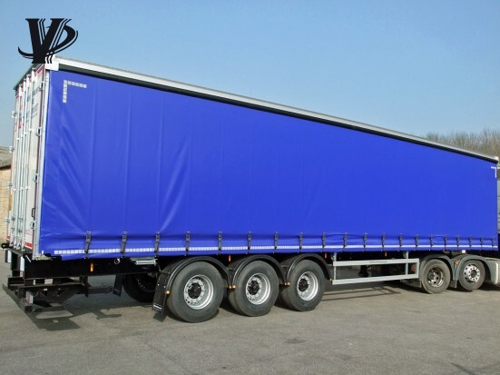 50 Ton 3 Axle Curtain Side Semi Trailer