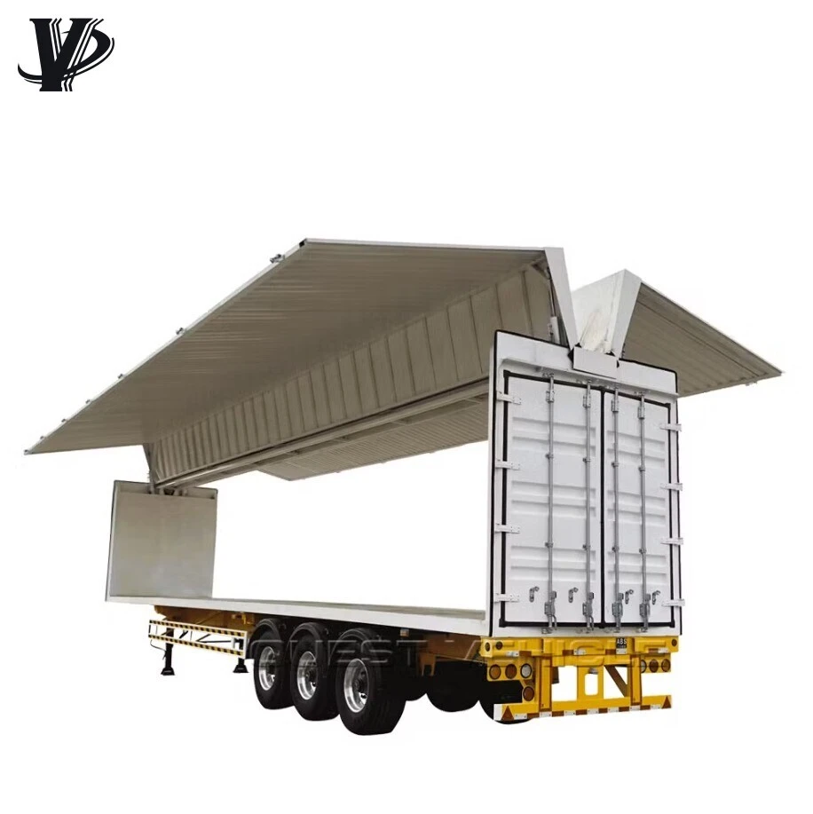 3-axis Spread-wing Semi Trailer