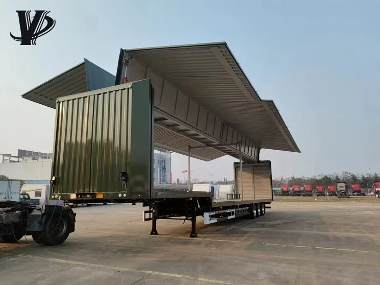 3-axis Spread-wing Semi Trailer