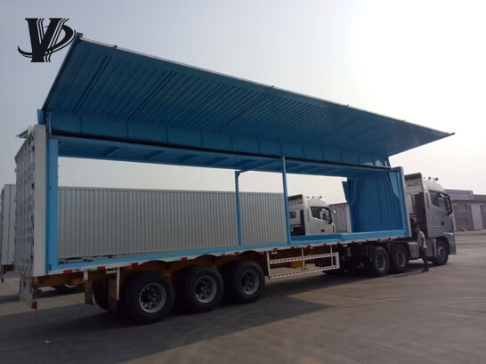 3-axis Spread-wing Semi Trailer