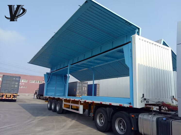 3-axis Spread-wing Semi Trailer