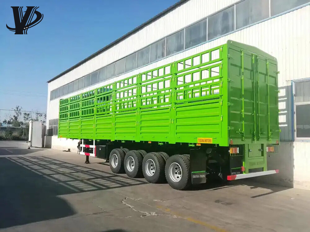 4 Axles Dropsides Bulk Cargo Traile