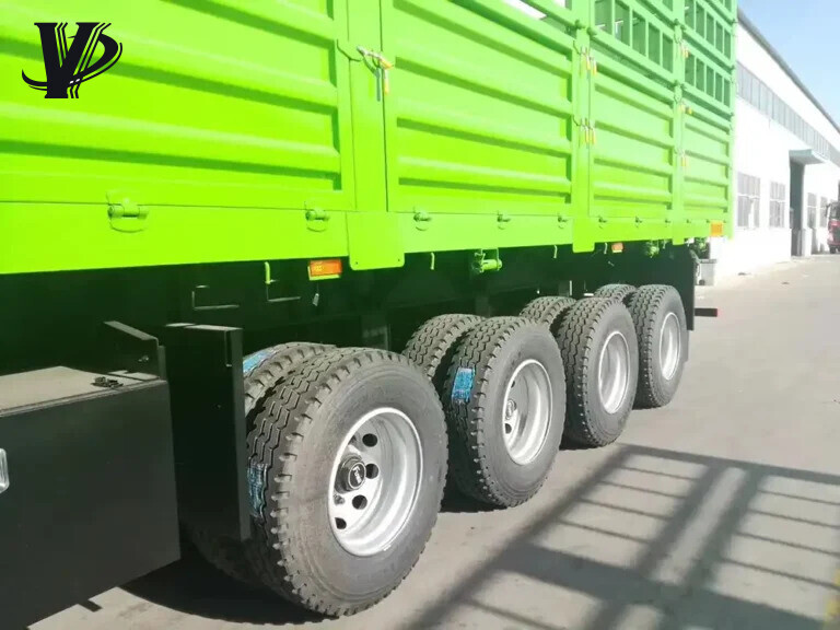 4 Axles Dropsides Bulk Cargo Traile