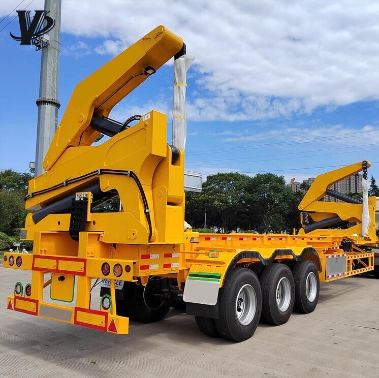 20ft40ft 37tons Side Lifter Container Truck Trailers