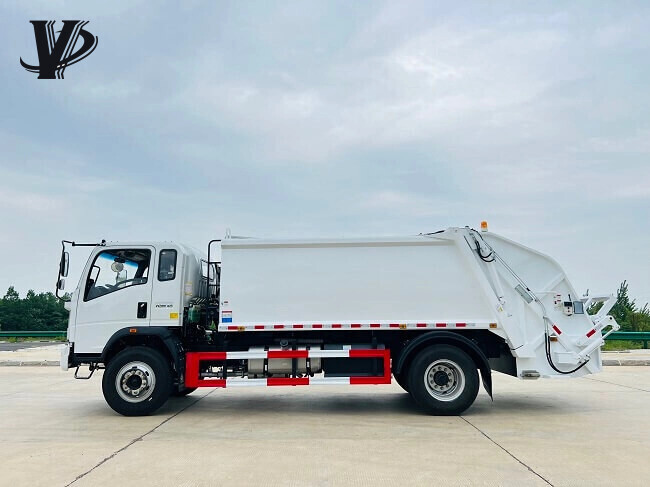 HOWO 4X2 Garbage Compactor Truck