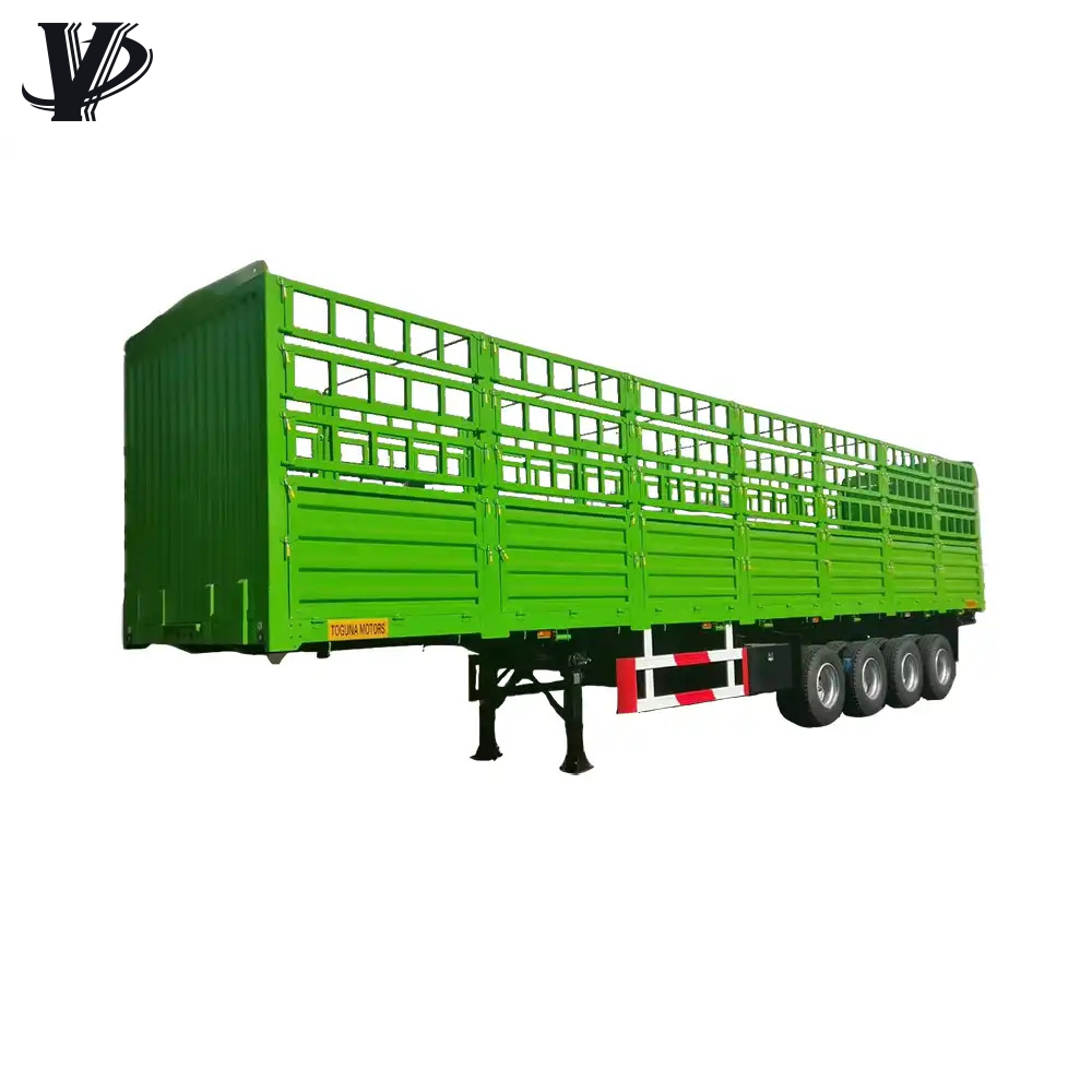 4 Axles Dropsides Bulk Cargo Traile