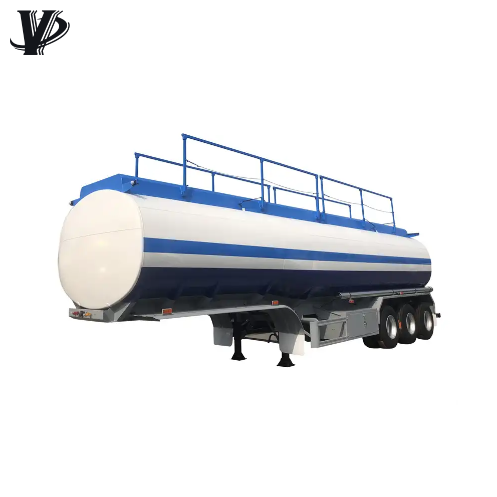 3 axle 40000l tanks fuel tanker trailer