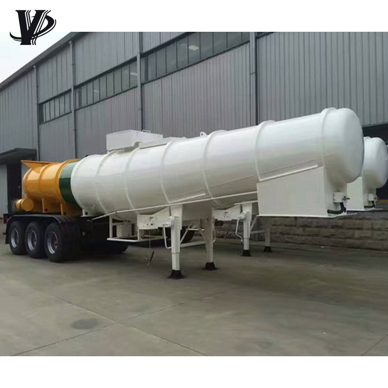 Strong acid corrosion resistant tank semi trailer
