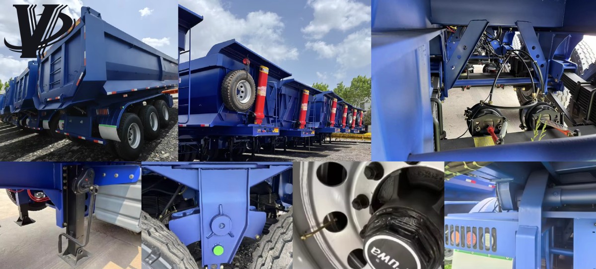 dump semi trailer dump semi trailer