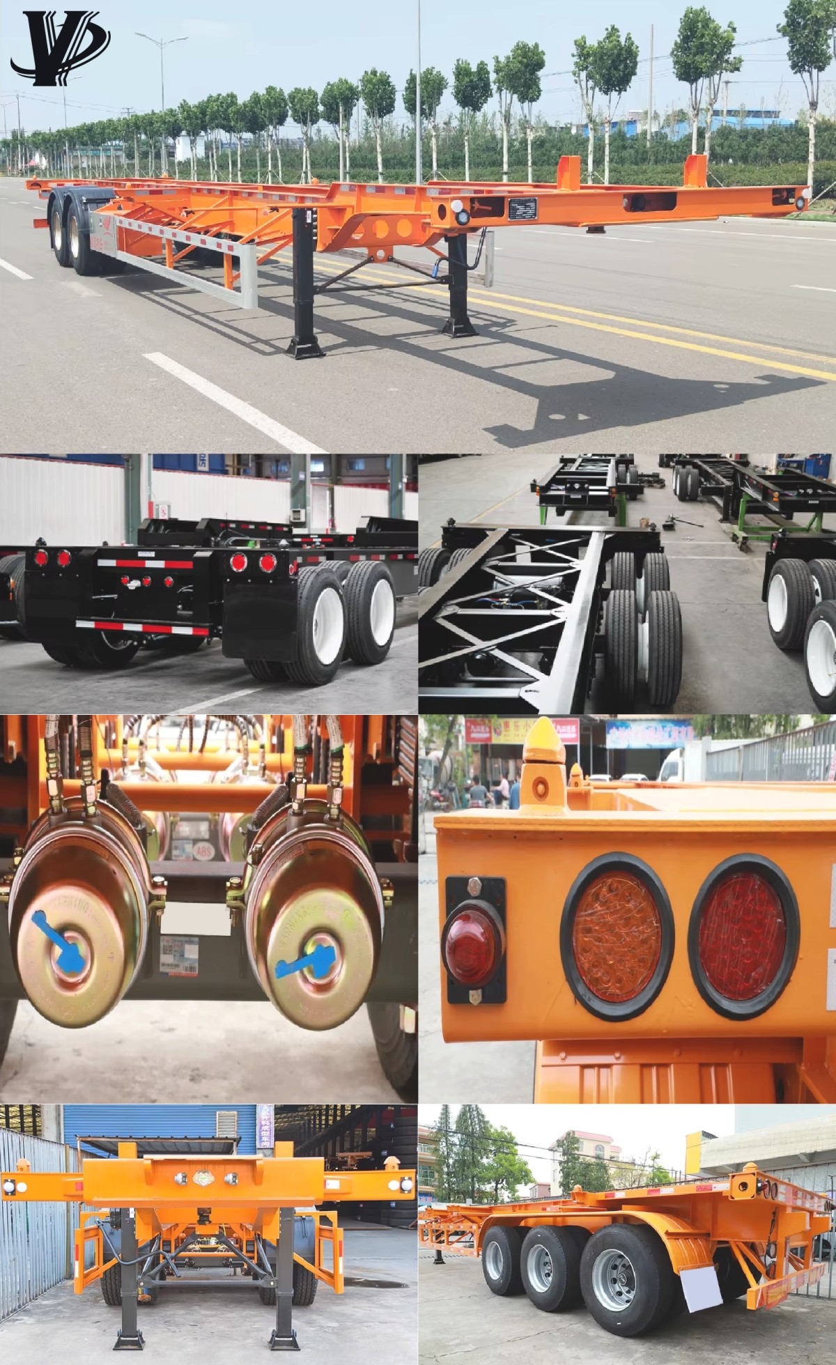 Skeleton trailer Skeleton trailer