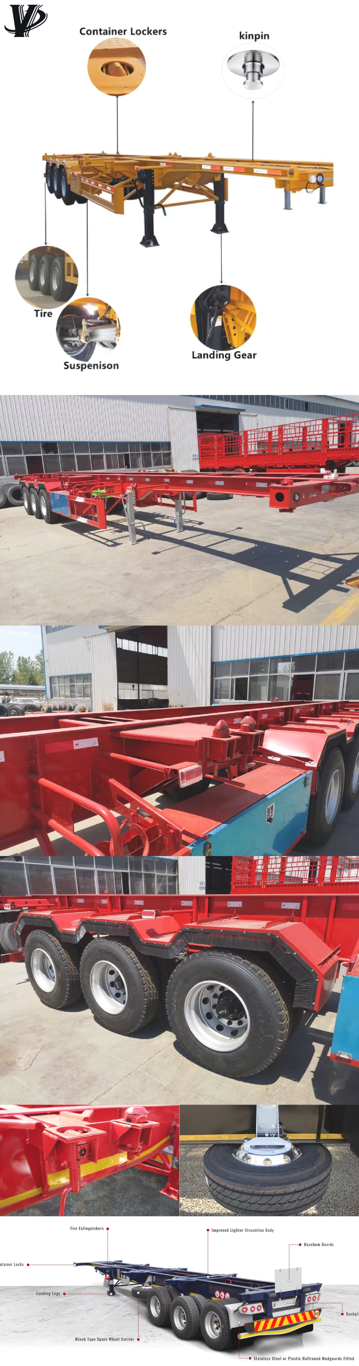 Skeleton trailer Skeleton trailer