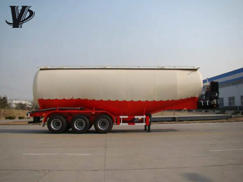 3-axle W shape bulker carrier semi-trailer