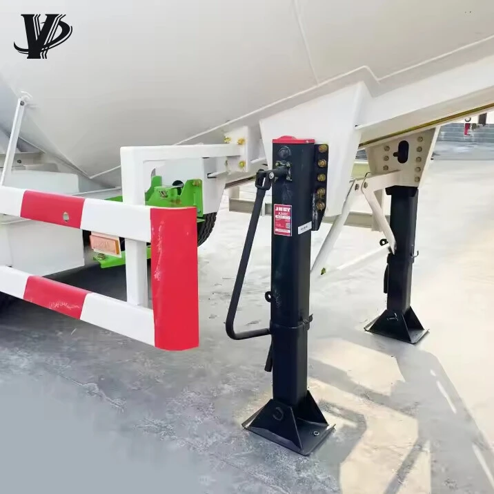 Aluminum Alloy 40 Cbm Dry Bulk Flour Powder Tanker Trailer