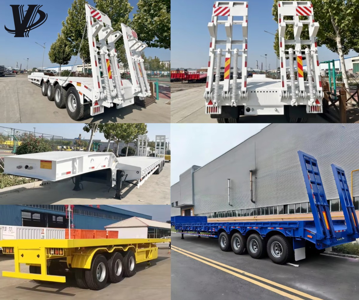 Lowbed Gooseneck Semi Trailer