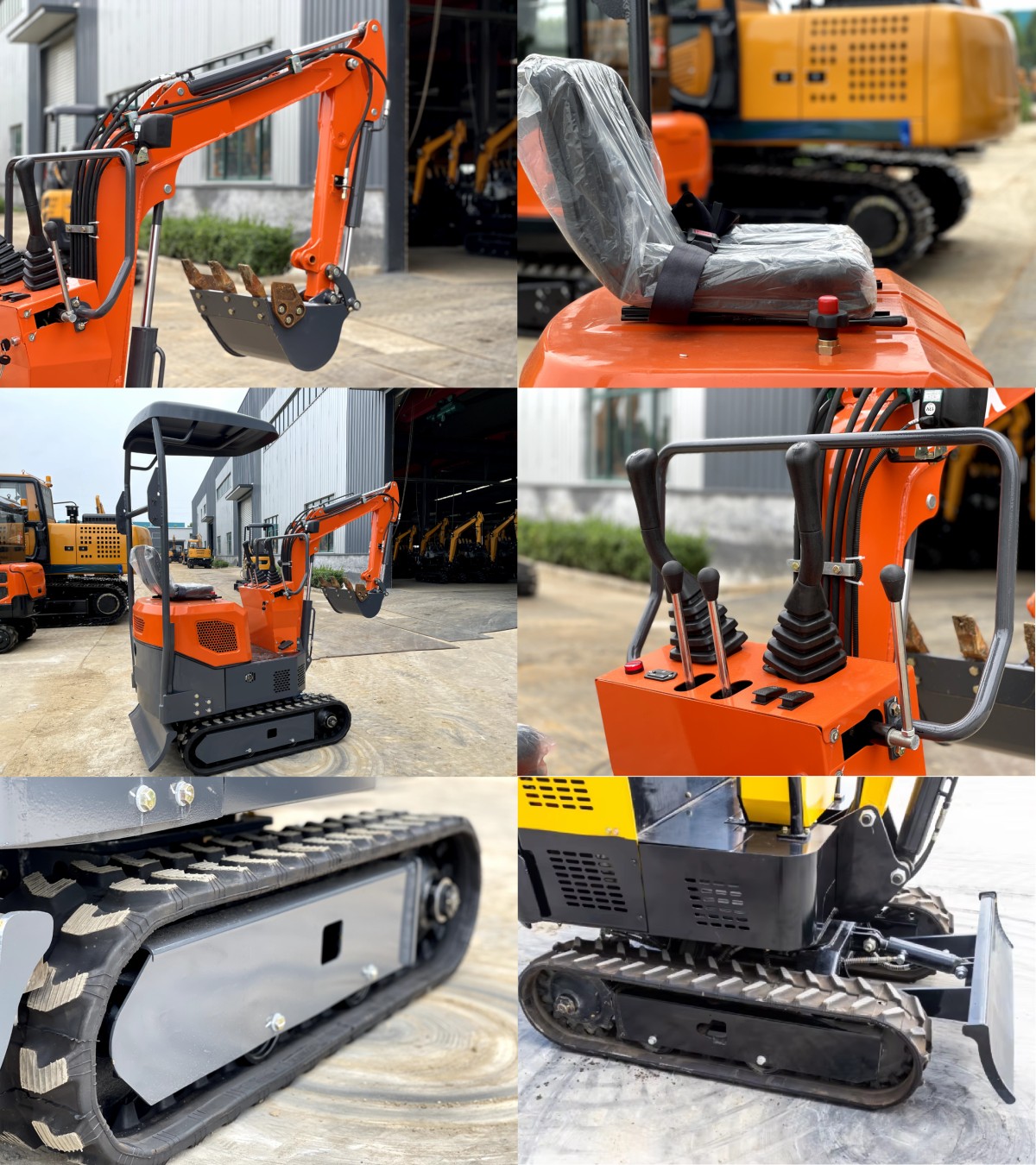 1.2 Tons Small Hydraulic Crawler Excavator 1.2 Tons Small Hydraulic Crawler Excavator