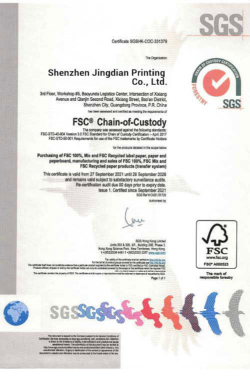 FSC-for-packaging