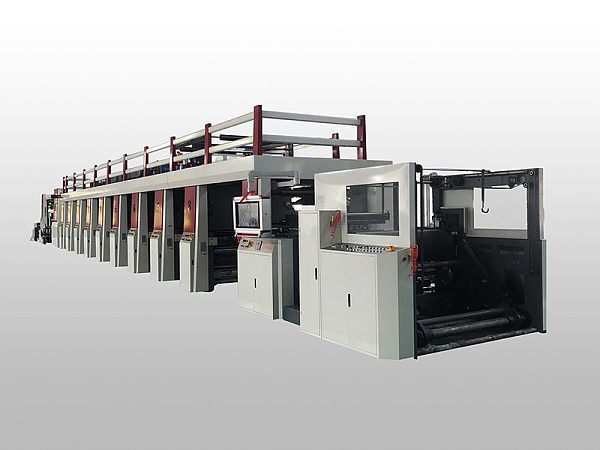 Wide web printing machine