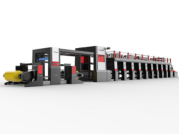 Woven bag printing machine