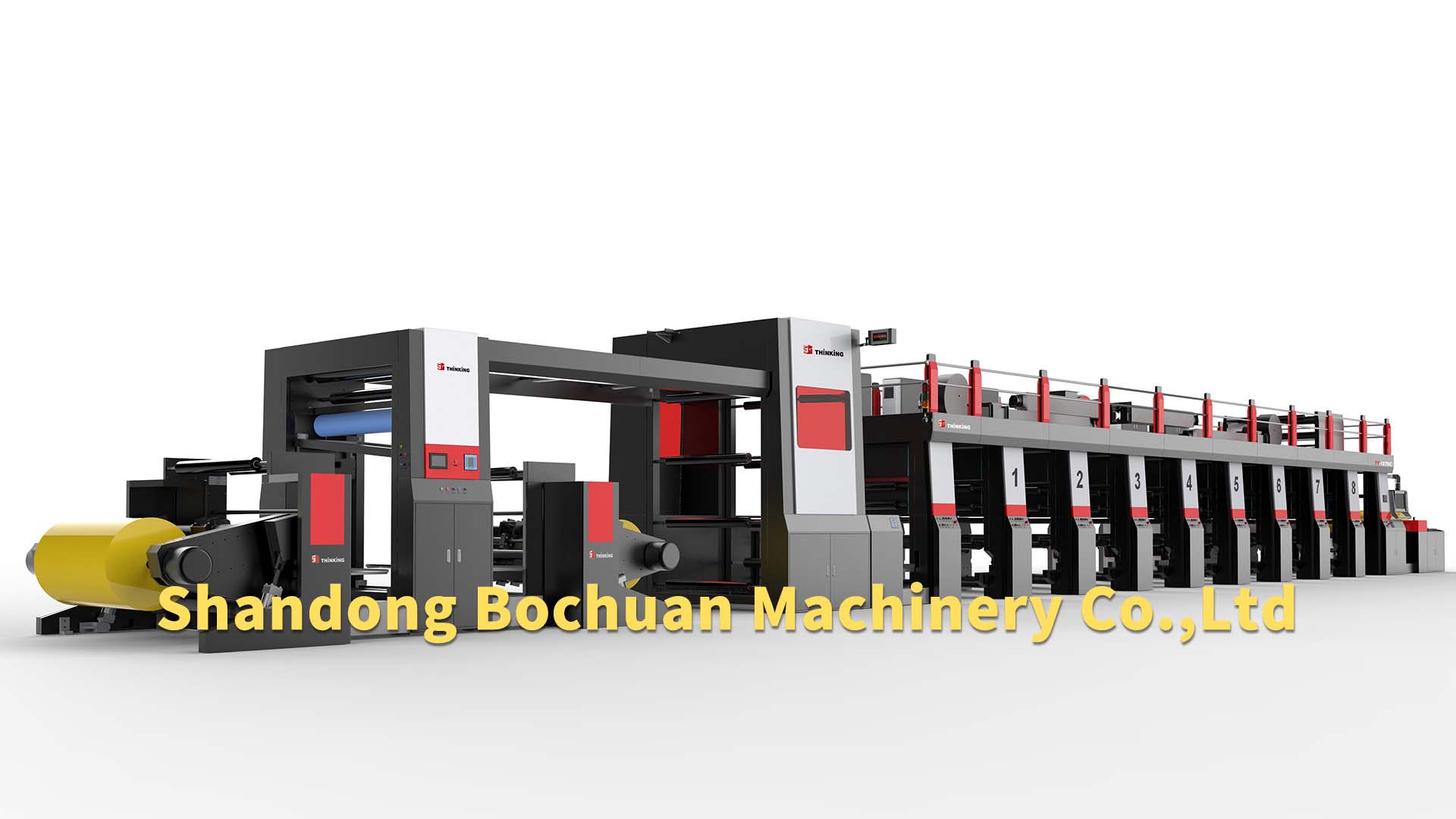 Flexo printing machine