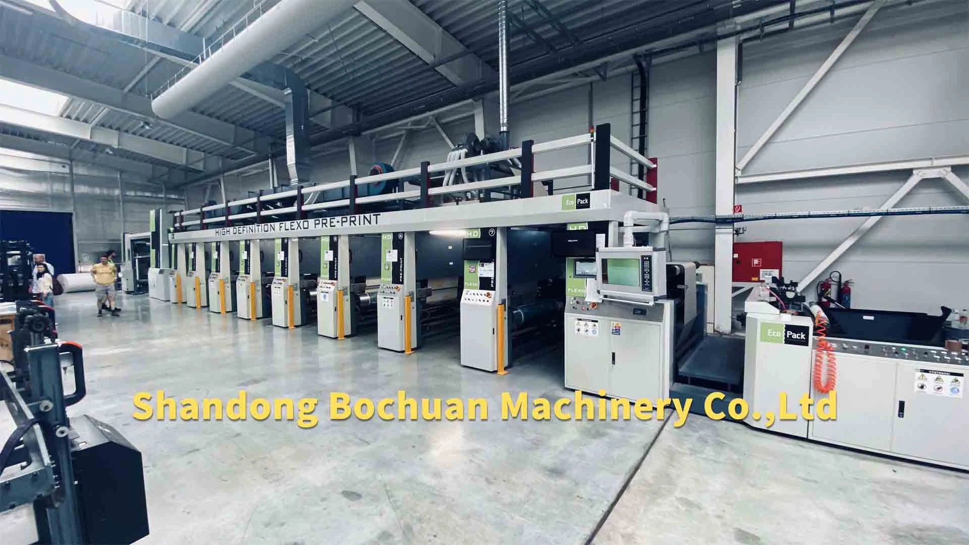 Flexo printing machine