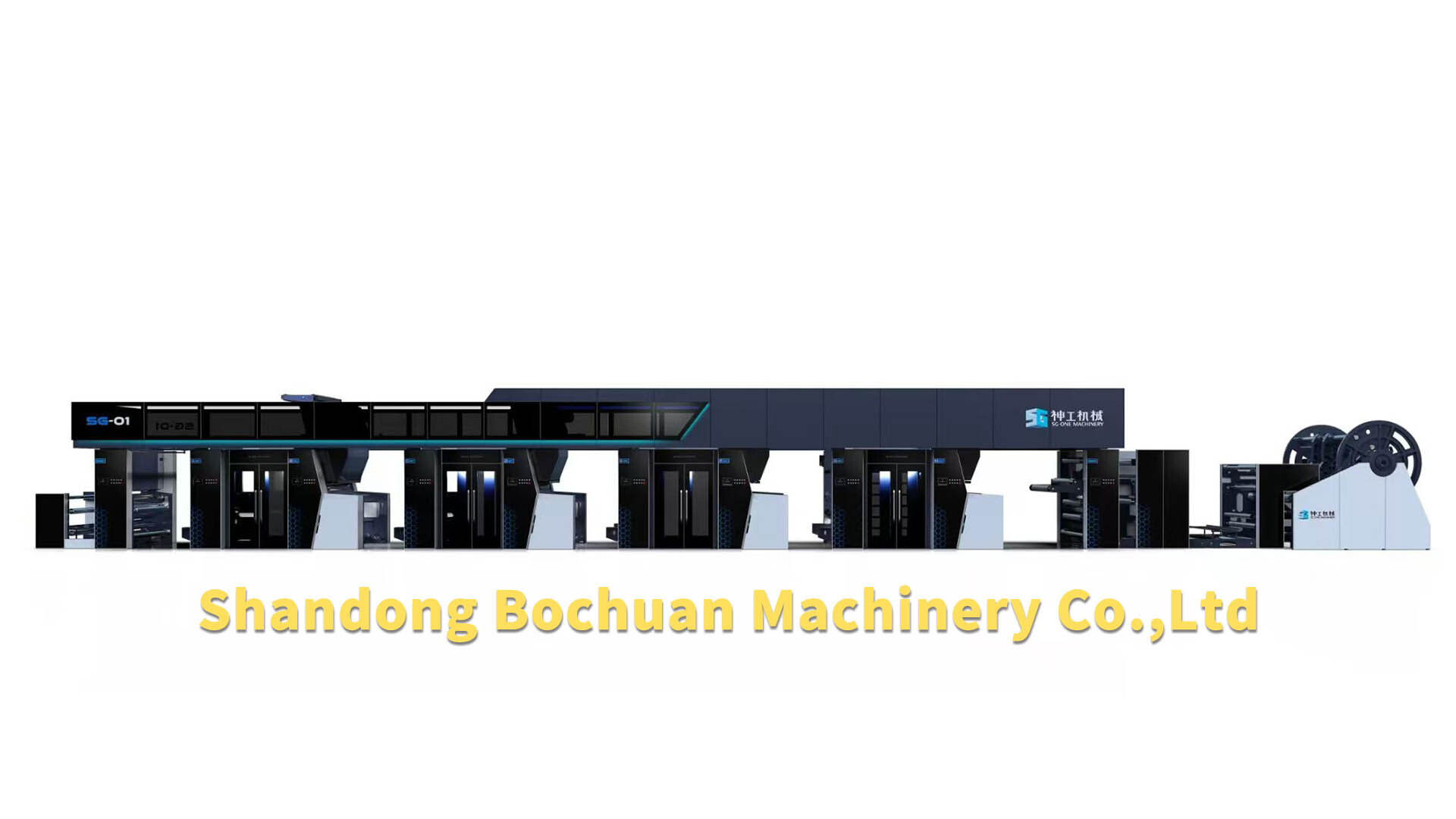 Flexo printing machine