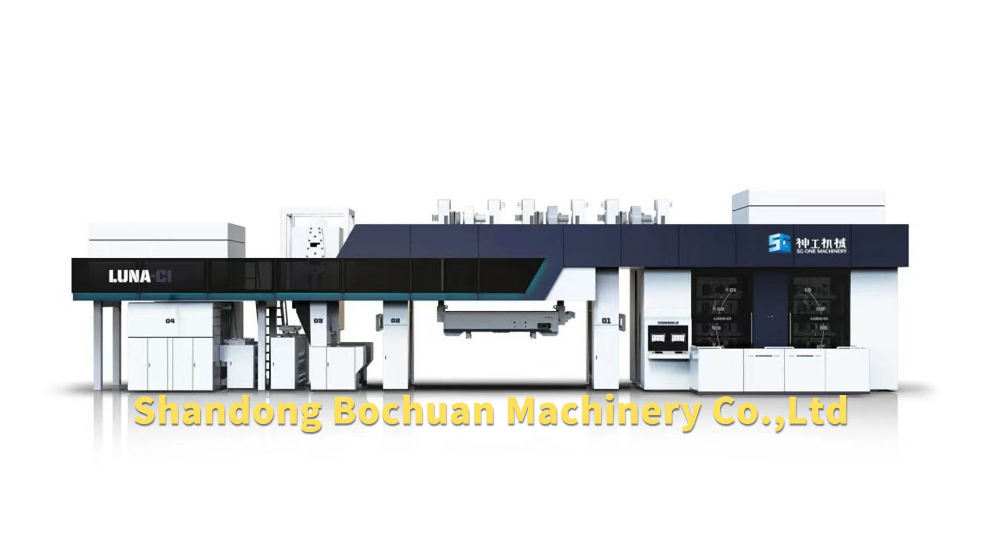 Flexo printing machine