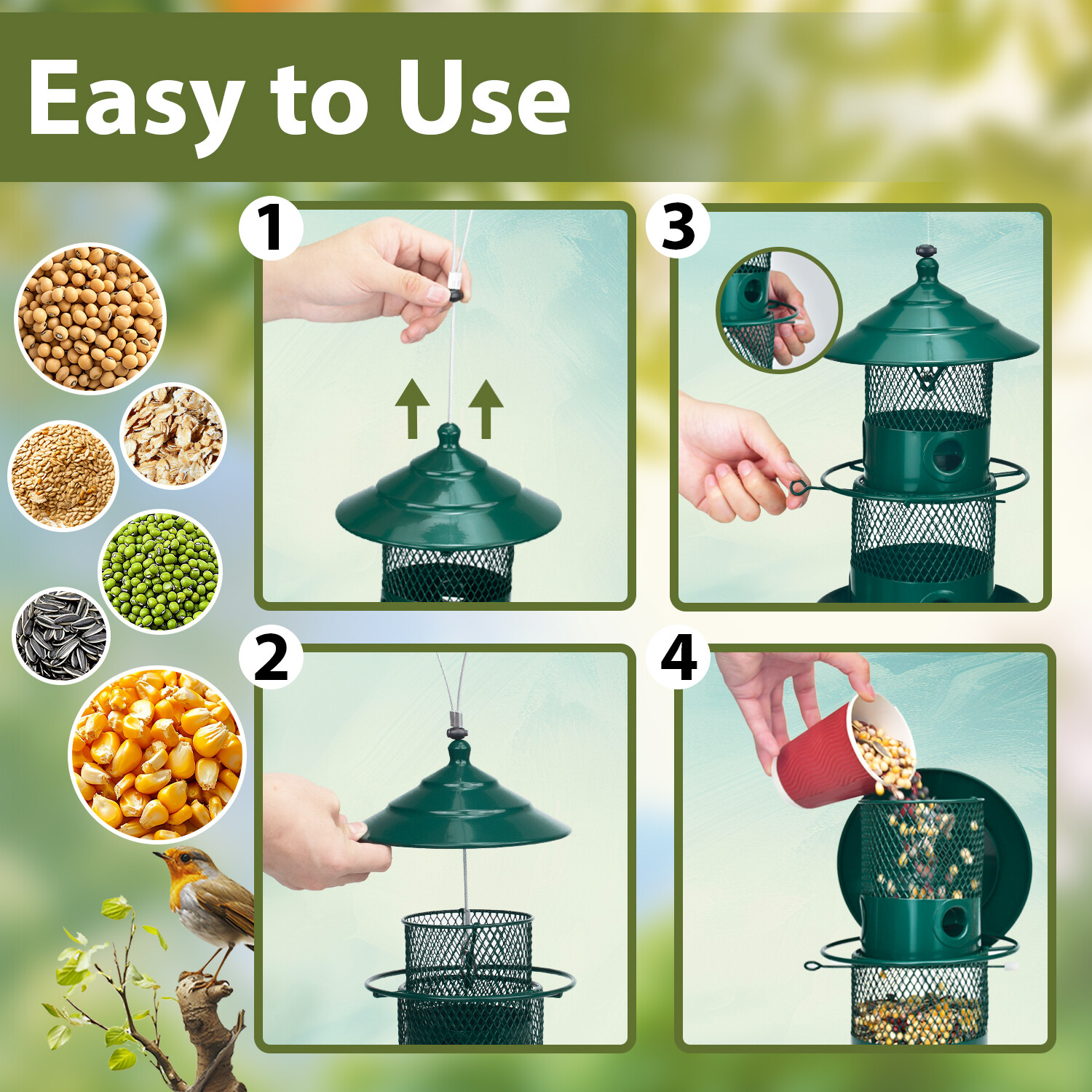 Le phare de Pitoutfir est vert foncé