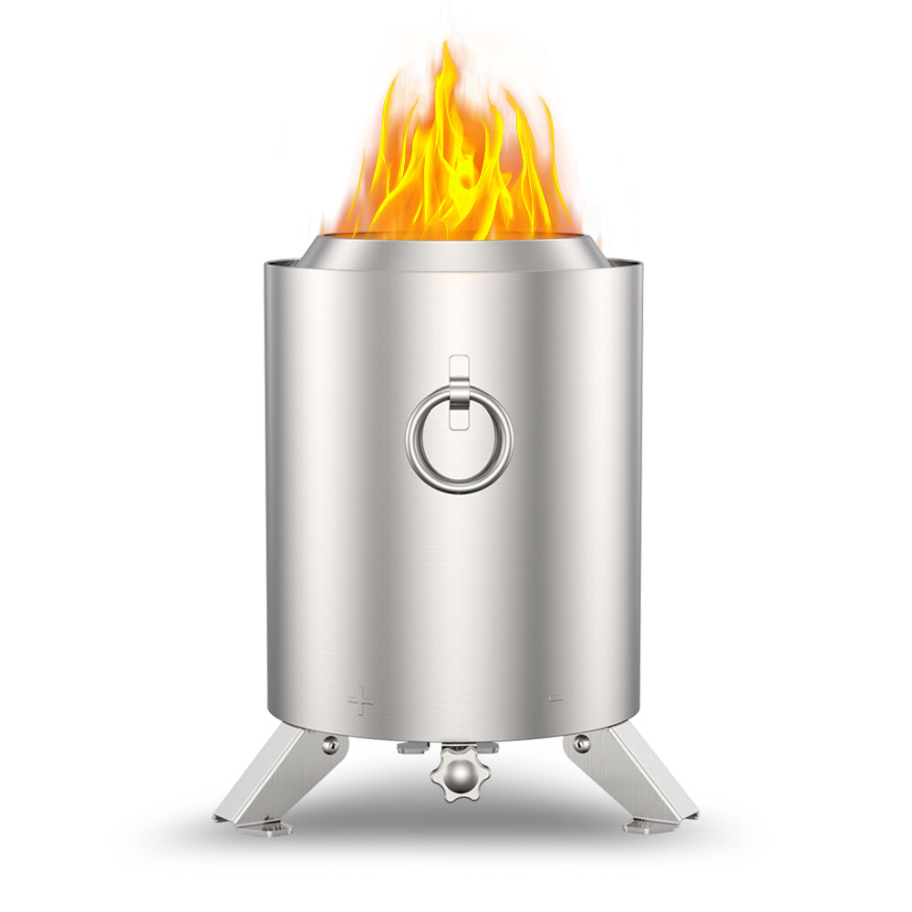 Petit réchaud à barbecue en acier inoxydable